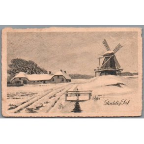 Holm, Peter  - Gl�delig Jul - Postkort  - Brugt
