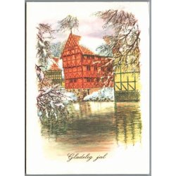 Julemrke 1984 p Postkort