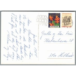 Julemrke 1984 p Postkort