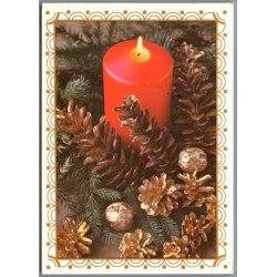 Julemrke 1984 p Postkort