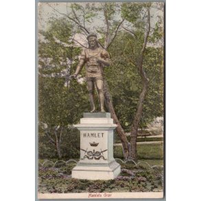 Hamlets Grav - Postkort - Brugt
