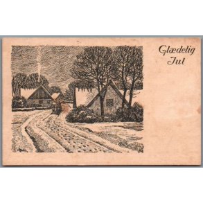 Holm, Peter  - Gl�delig Jul - Postkort  - Brugt
