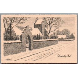 Holm, Peter  - Gl�delig Jul - Postkort  - Brugt