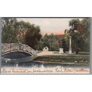 Hilsen fra Marienlyst - Marienlyst Park med Hamlet - Postkort - Brugt