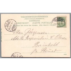 Hilsen fra Marienlyst - Marienlyst Park med Hamlet - Postkort - Brugt