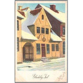 Holm, Peter  - Gl�delig Jul - Postkort  - Brugt