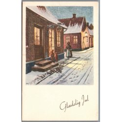 Holm, Peter  - Gl�delig Jul - Postkort  - Brugt