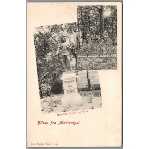 Hilsen fra Marienlyst - Postkort - Ubrugt