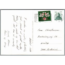 Julem�rke 1989 p� Postkort