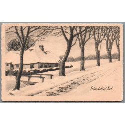 Holm, Peter  - Gl�delig Jul - Postkort  - Brugt