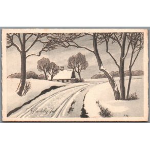 Holm, Peter  - Gl�delig Jul - Postkort  - Brugt