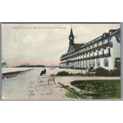 Hilsen fra Marienlyst - Marienlyst Kurhotel med Kronborg - Postkort - Brugt