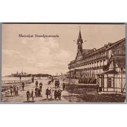 Marienlyst Strandpromenade - Postkort - Ubrugt