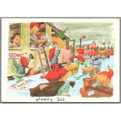 Julemrke 1988 p Postkort