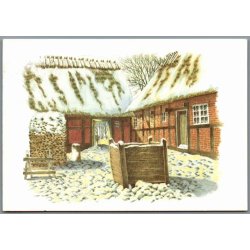 Julemrke 1988 p Postkort