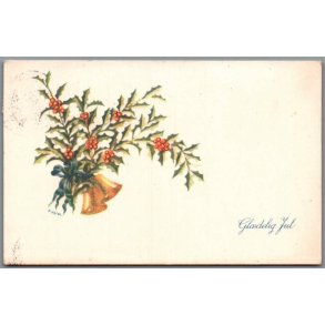 Holm, Peter  - Gl�delig Jul - Postkort  - Brugt