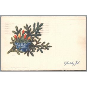 Holm, Peter  - Gl�delig Jul - Postkort  - Brugt