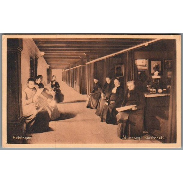 Helsing�r - Stuegang i Klosteret - Postkort - Ubrugt