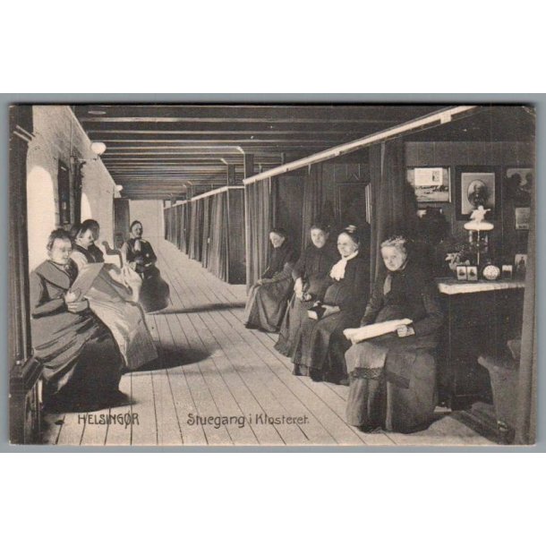 Helsing�r - Stuegang i Klosteret - Postkort - Ubrugt