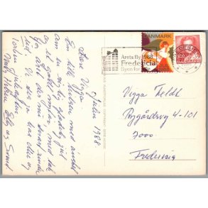 Julemrke 1988 p Postkort