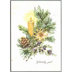 Julemrke 1988 p Postkort