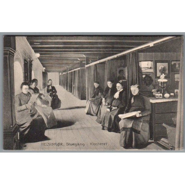 Helsing�r - Stuegang i Klosteret - Postkort - Ubrugt