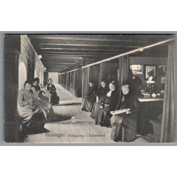 Helsing�r - Stuegang i Klosteret - Postkort - Ubrugt