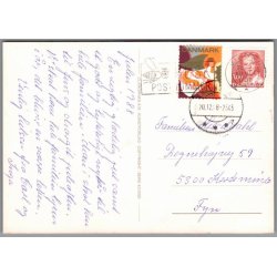 Julemrke 1988 p Postkort