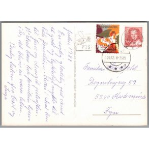 Julemrke 1988 p Postkort
