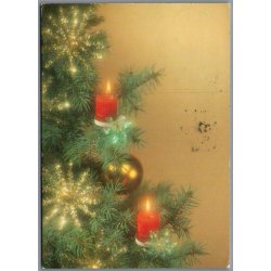 Julemrke 1988 p Postkort