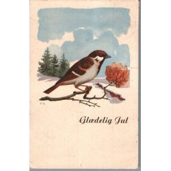 Holm, Peter  - Gl�delig Jul - Postkort  - Brugt