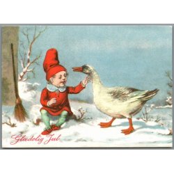 Julemrke 1987 p Postkort