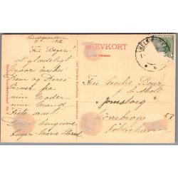 Helsing�r - Karmeliterhuset - Postkort - Brugt - Har v�ret kl�bet op !