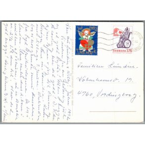 Julemrke 1992 p Postkort