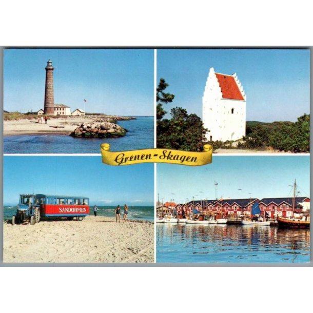 Skagen - Grenen - Postkort - Brugt