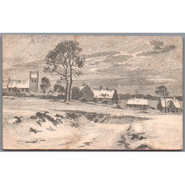 Holm, Axel - Motiv - Postkort - Brugt
