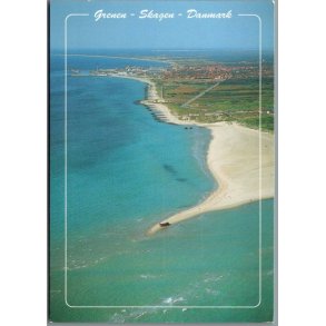 Skagen - Grenen, hvor to have m�des - Postkort - Brugt