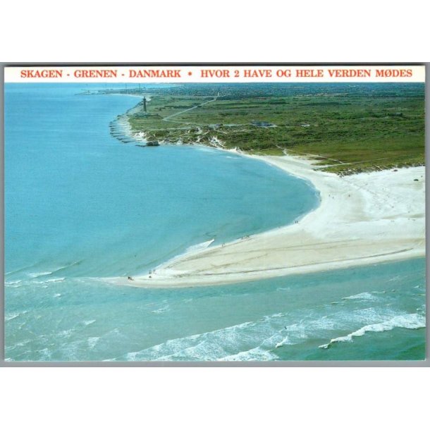 Skagen - Grenen, hvor to have m�des - Postkort - Ubrugt