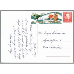 Julemrke 1991 p Postkort