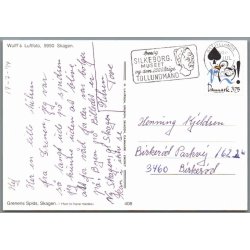 Luftfoto - Skagen - Postkort - Brugt