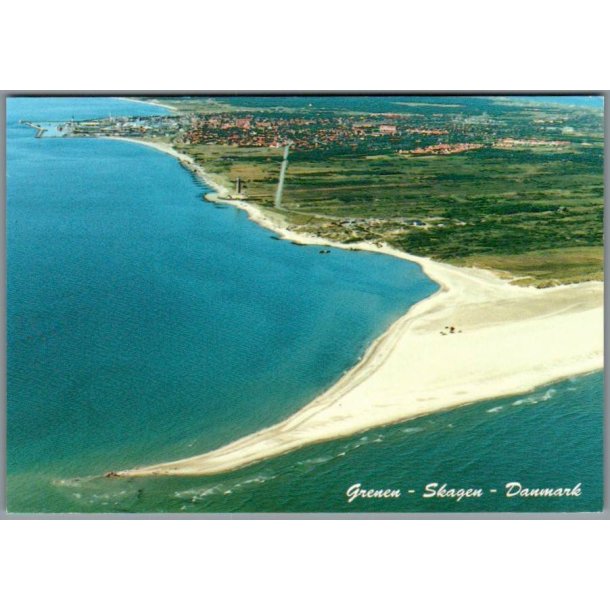 Luftfoto - Skagen - Postkort - Brugt