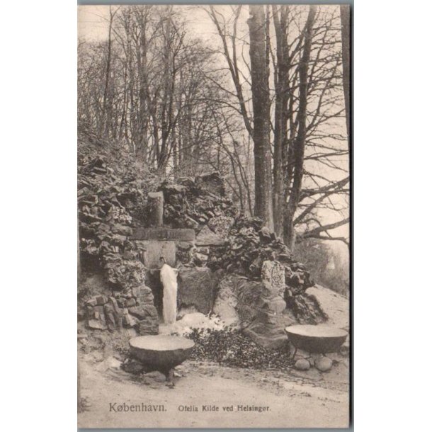 K�benhavn - Ophelia Kilde ved Helsing�r - Postkort - Ubrugt