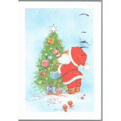 Julemrke 1991 p Postkort