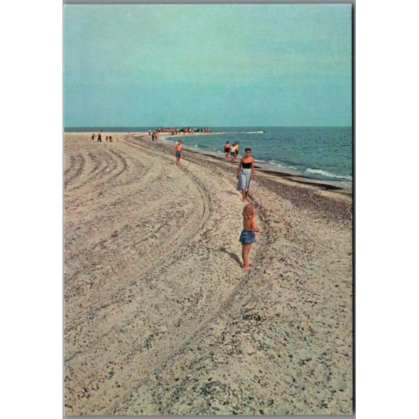 Strandparti - Postkort - Ubrugt