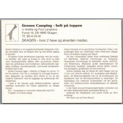 Grenen Camping - Skagen - Postkort - Ubrugt