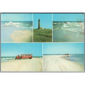 Partier fra Grenens Spids - Skagen - Postkort - Brugt