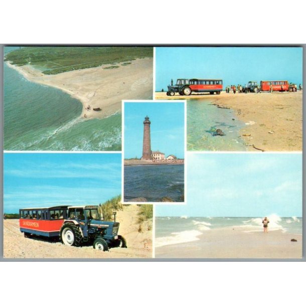 Skagen - Parti fra Grenen - Postkort - Ubrugt