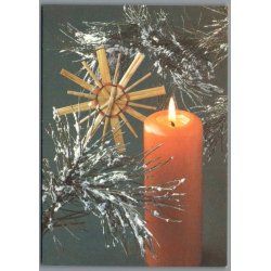 Julemrke 1991 p Postkort