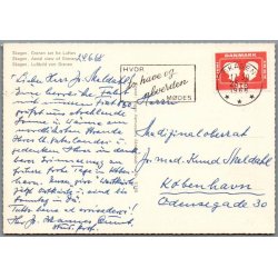 Skagen - Grenen set fra luften - Postkort - Brugt