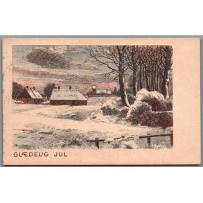 Holm, Axel - Gl�delig Jul - Postkort - Brugt